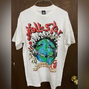 Hellstar Tee White Size M